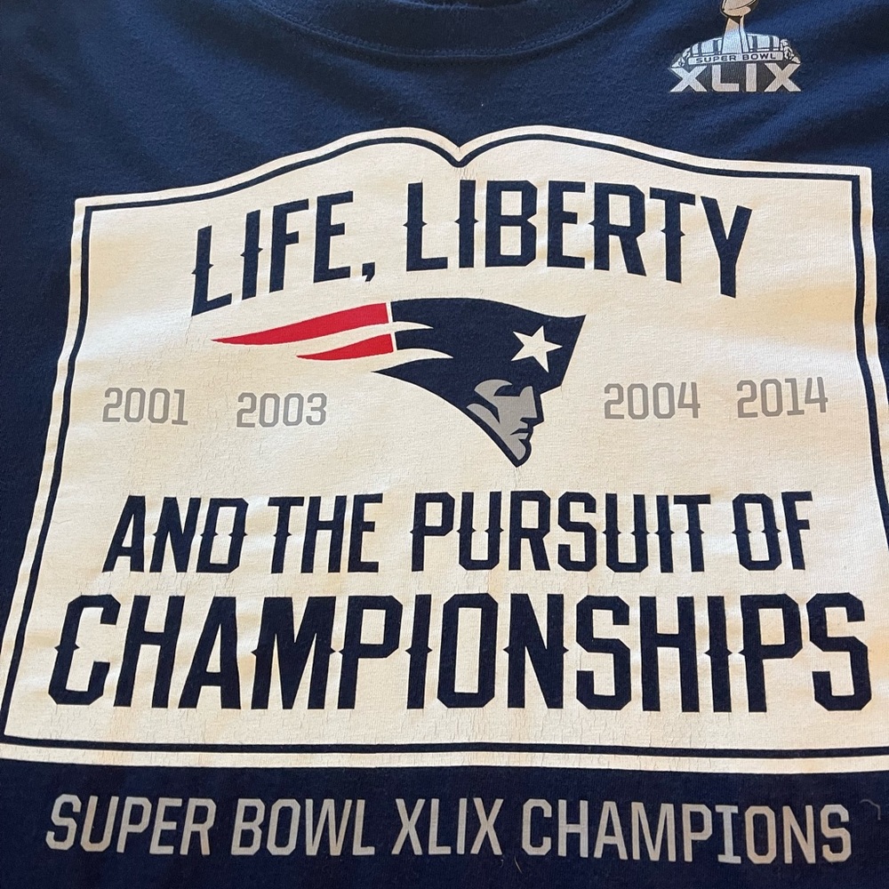 New England Patriots Long Sleeve shirt, size XL